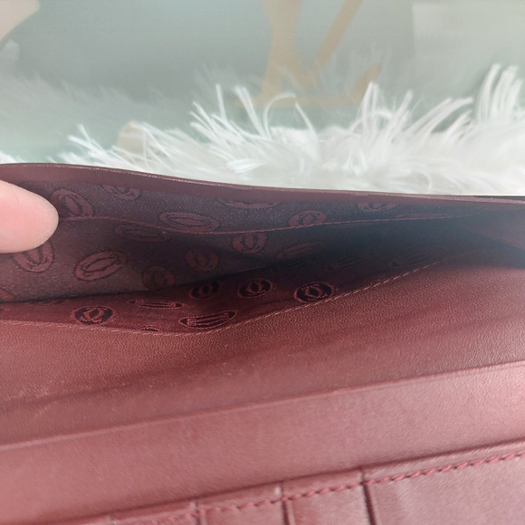 Authentic Vintage Cartier Long Bifold Wallet - Picture 10 of 15